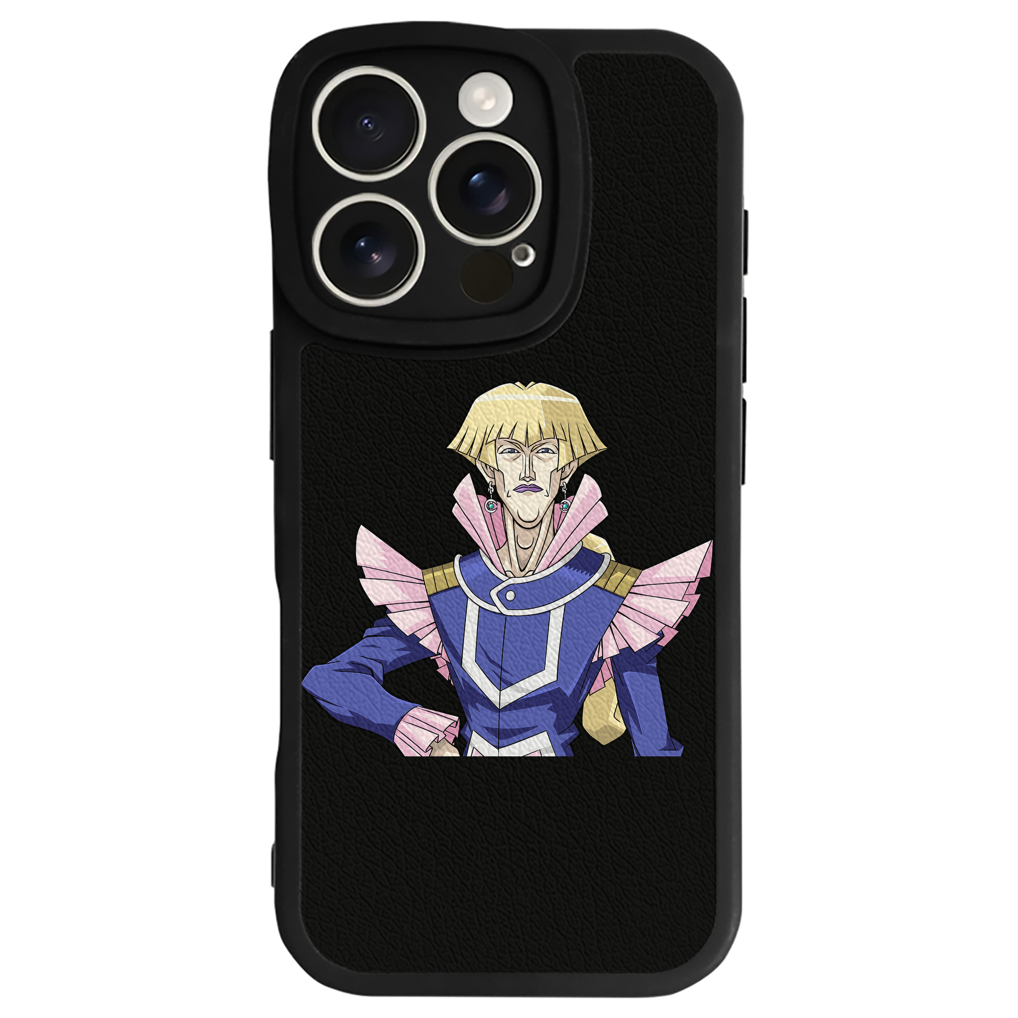 遊☆戯☆王 Yu-Gi-Oh! 【iPhone 16シリーズ対応】シリコンスマホケース（レザー調） 材質：シリコン